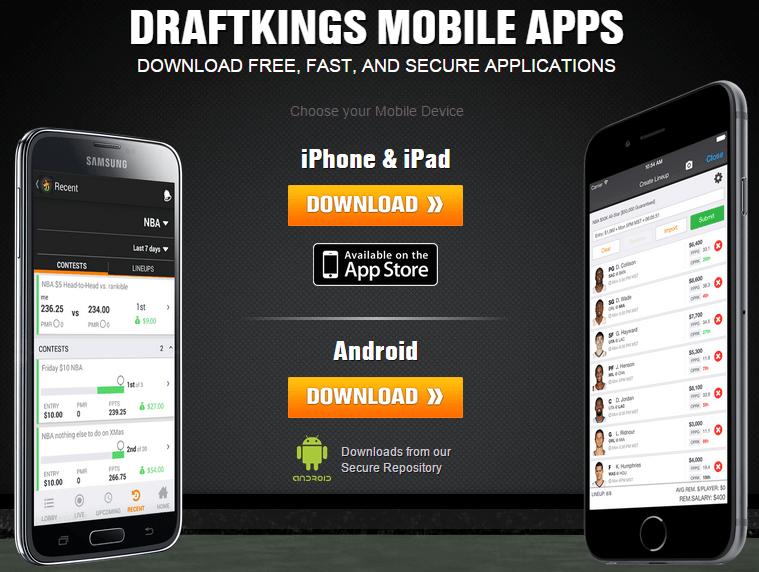 DraftKings Mobile App