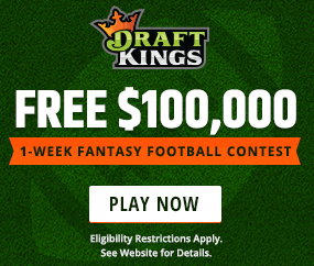 DraftKings NFL $100,000 Freeroll Contest