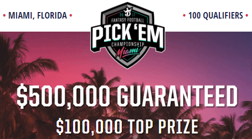 500K NFL Football Pick 'em