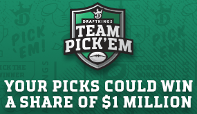 DraftKings Team Pick ‘Em $1 Million NFL Week 1 Free Contest