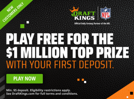 DraftKings Play Free for a $1 Million Top Prize